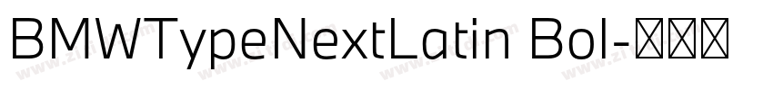 BMWTypeNextLatin Bol字体转换 BMWTypeNextLatin Bol字体转换